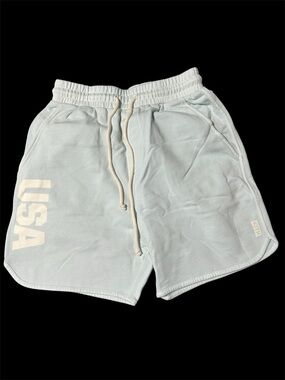 Kith Team USA Olympic Rings Glisten Shorts Blue Small NWT